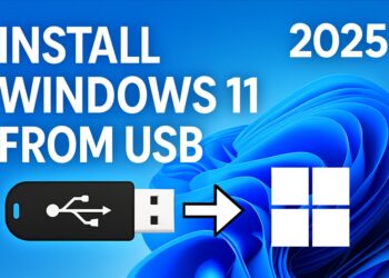 how to install Windows 11 from USB